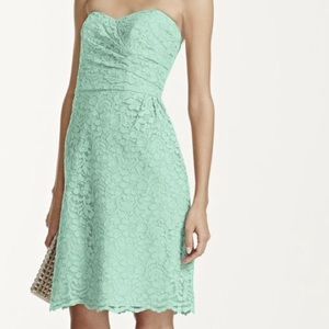 Mint Green Lace Dress - Size 4