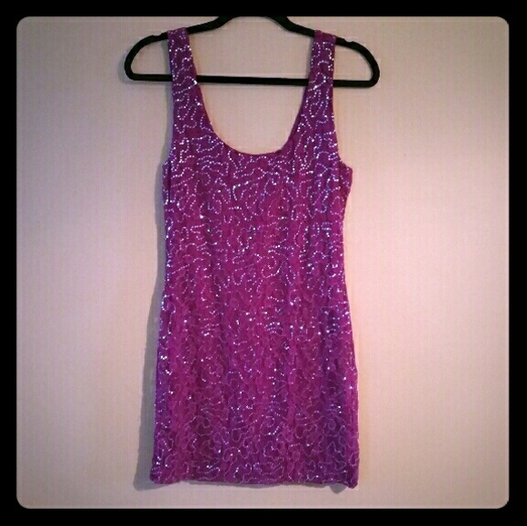 Sequin Mini Dress