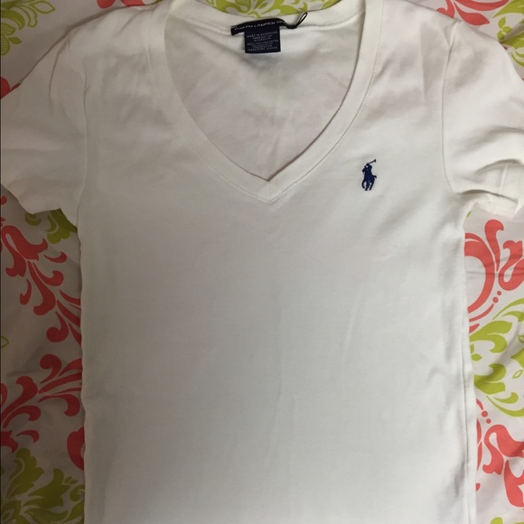Polo Ralph Lauren V neck tshirt Worn once!