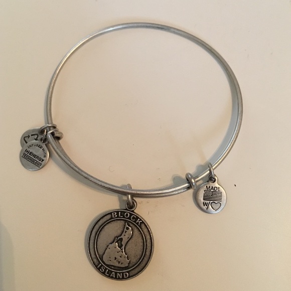 Alex and Ani - silver - block island