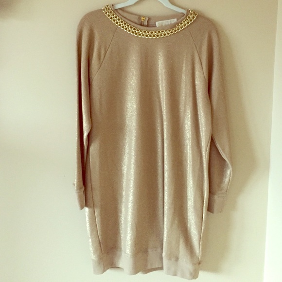 Michael Kors gold dress!