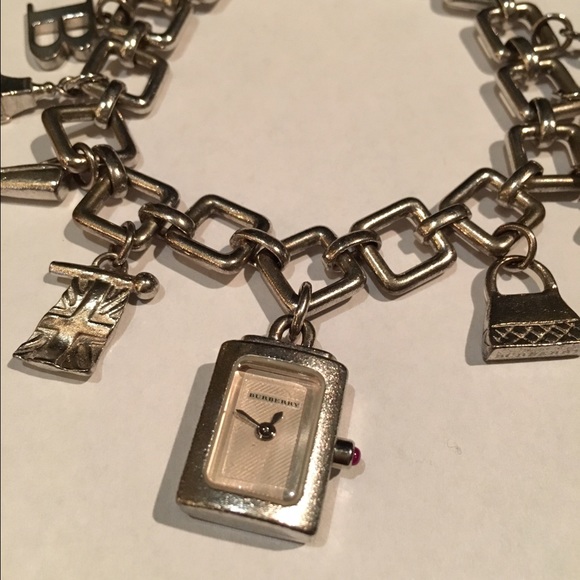 Burberry watch charm bracelet - Picture 2 of 4