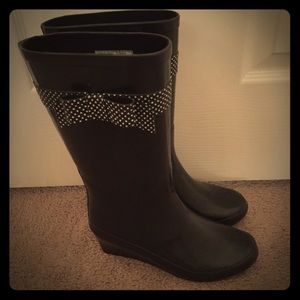 Heeled Rain Boots