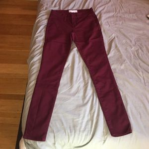 Tilly's Burgundy pants