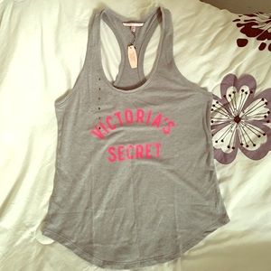 Victoria secret gray tank