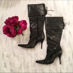 Black boots