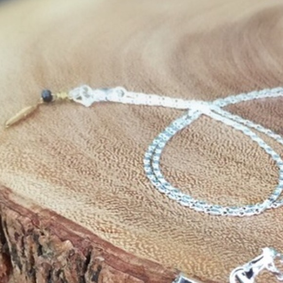 💜bundled agate Druzy necklace - Picture 3 of 3