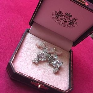 Juicy Couture Butterfly Diamond Earrings