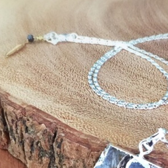 💜bundled amethyst pendant necklace - Picture 3 of 3