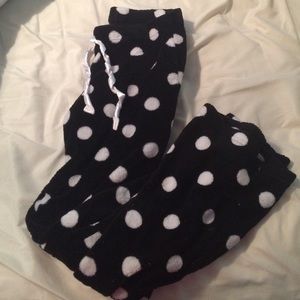 Polka dot pajamas