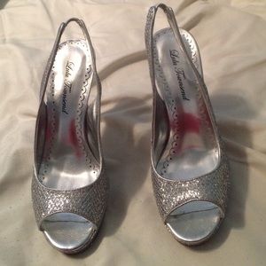 Sparkly high heels