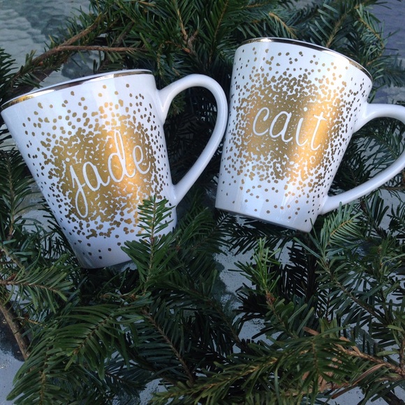 Customizable Gold Mug