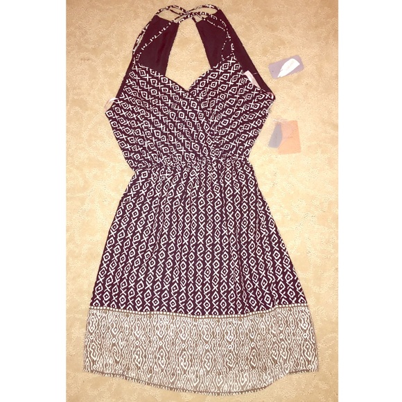 🌟FINAL NEW forever 21 open back mini dress S