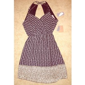 🌟FINAL NEW forever 21 open back mini dress S