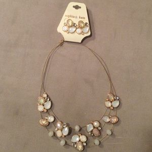 Earring and Necklace set