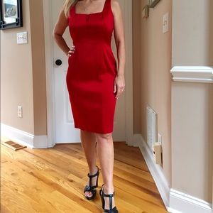 Calvin Klein Red Cocktail Dress