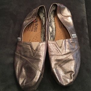 bobs rose gold shoes