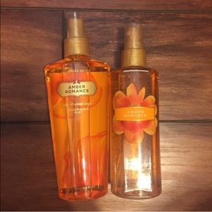 2 VS Amber Romance spray