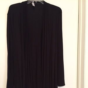 Cruz for Natori black cardigan wrap