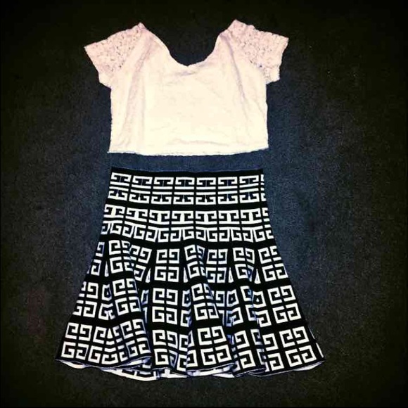 Skirt w CropTop Bundle