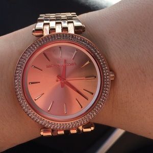 Authentic Michael Kors gold watch