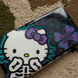Hello Kitty Skeleton Wallet
