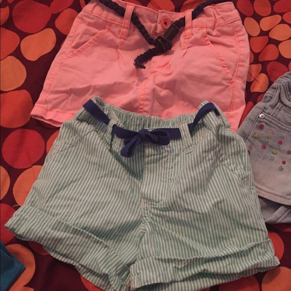 3 pair of baby shorts