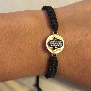 Hand of God (Hamsa) cord bracelet