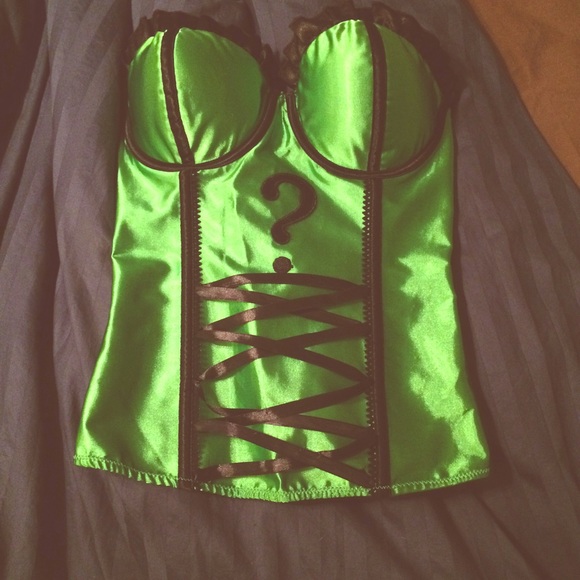 Riddler inspired corset
