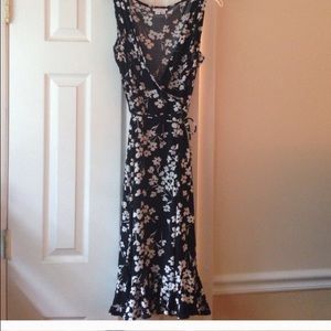 Black and white dress