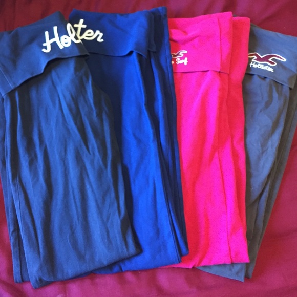Set of 4 Hollister Yoga pants