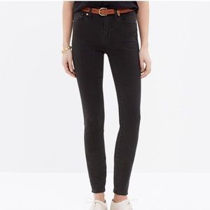 Black Madewell Skinny Skinny Jeans high rise