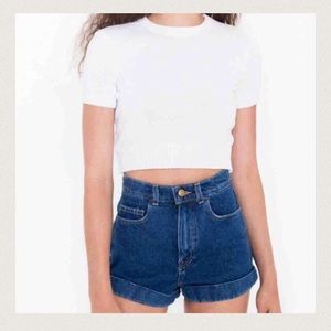 High waisted shorts