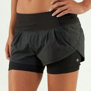 Lululemon speed squad short sz 4