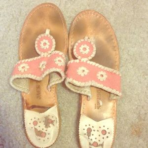 Coral Jack Rogers Size 8 - worn