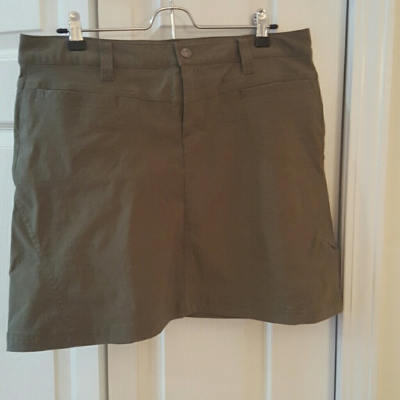 Olive Green Skort