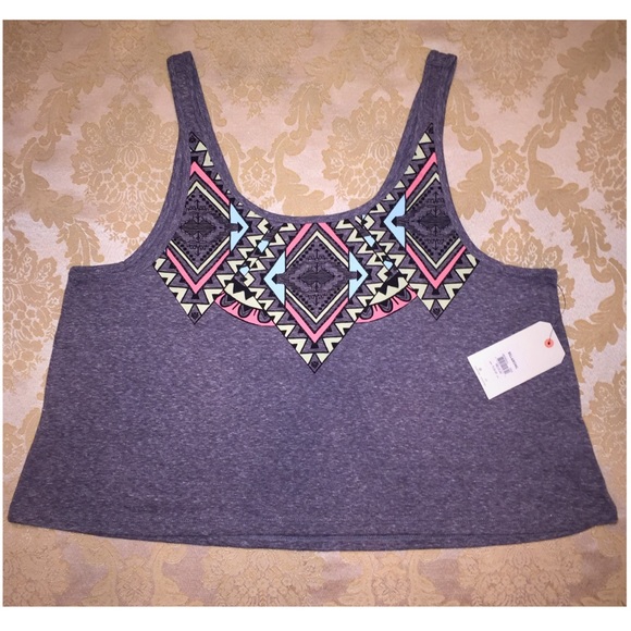 Billabong Tops - NEW billabong graphic swing tank medium M