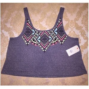 NEW billabong graphic swing tank medium M