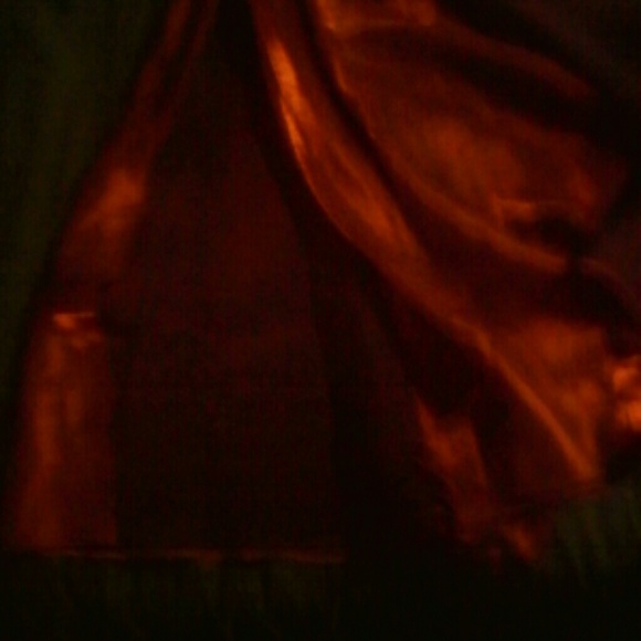 Gold evening gown
