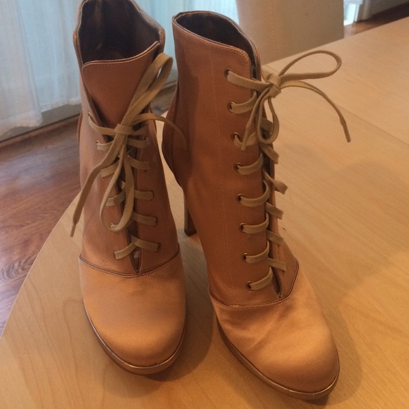 Marc Jacobs silk bootie