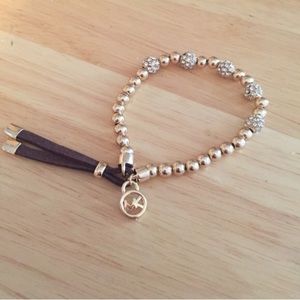 2 Michael kors bracelet gold original & black