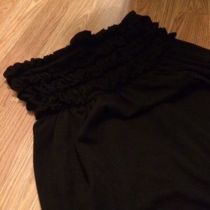 Black sleeveless dress/shirt
