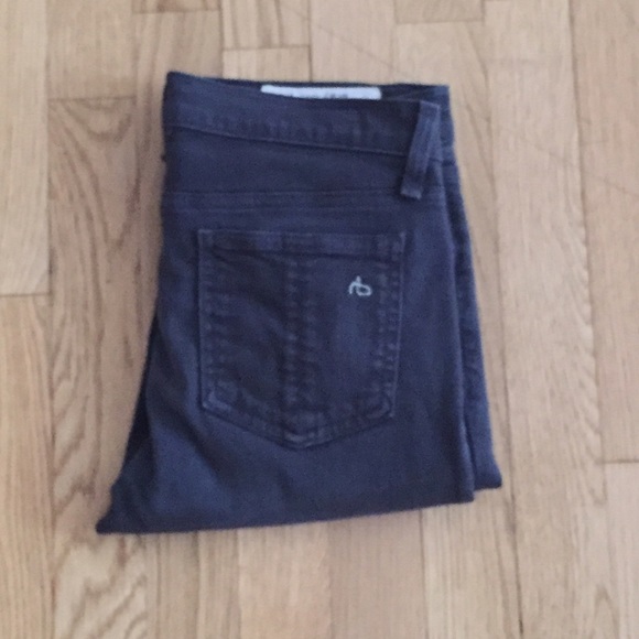 rag and bone charcoal skinny jean