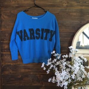 VARSITY sweater