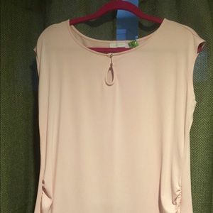 New York & Company baby pink top