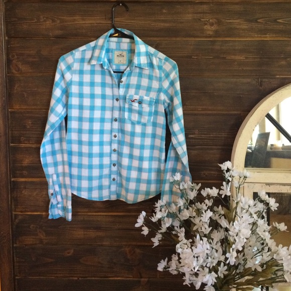 Hollister Plaid shirt.