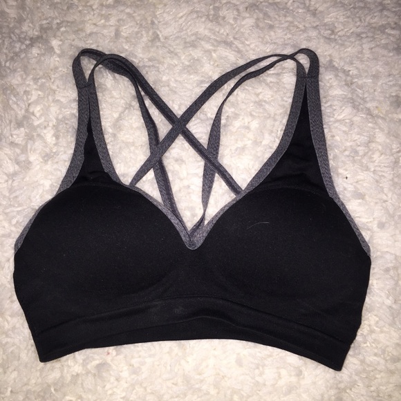 VS PINK cross back sports bra - Picture 2 of 4