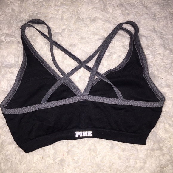 VS PINK cross back sports bra - Picture 3 of 4