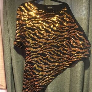 Cute sequins sweater top