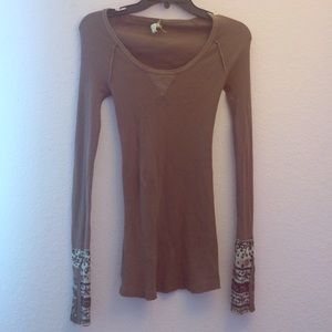 Free People Mocha Thermal